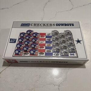 New in Box Vintage NFL Checkers Classic Rivals Edition: Giants Vs. Cowboys